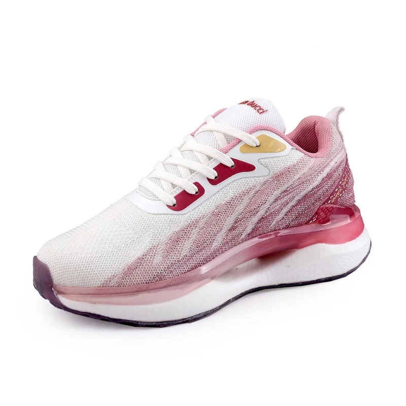 Bacca Bucci White Pink HYPERSOFT SERIES Sport Shoes for Women | Best Price UAE
